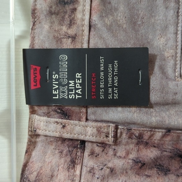 Levi's XX Chino Slim Fit Printer Pants Men's Size 32"x34" - New with Tags - Picture 7 of 14